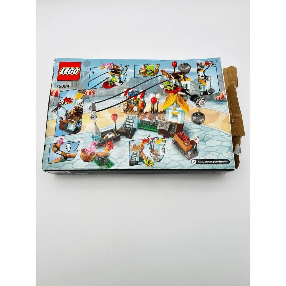 Lego Angry Bird 75824 Pig City Incomplete